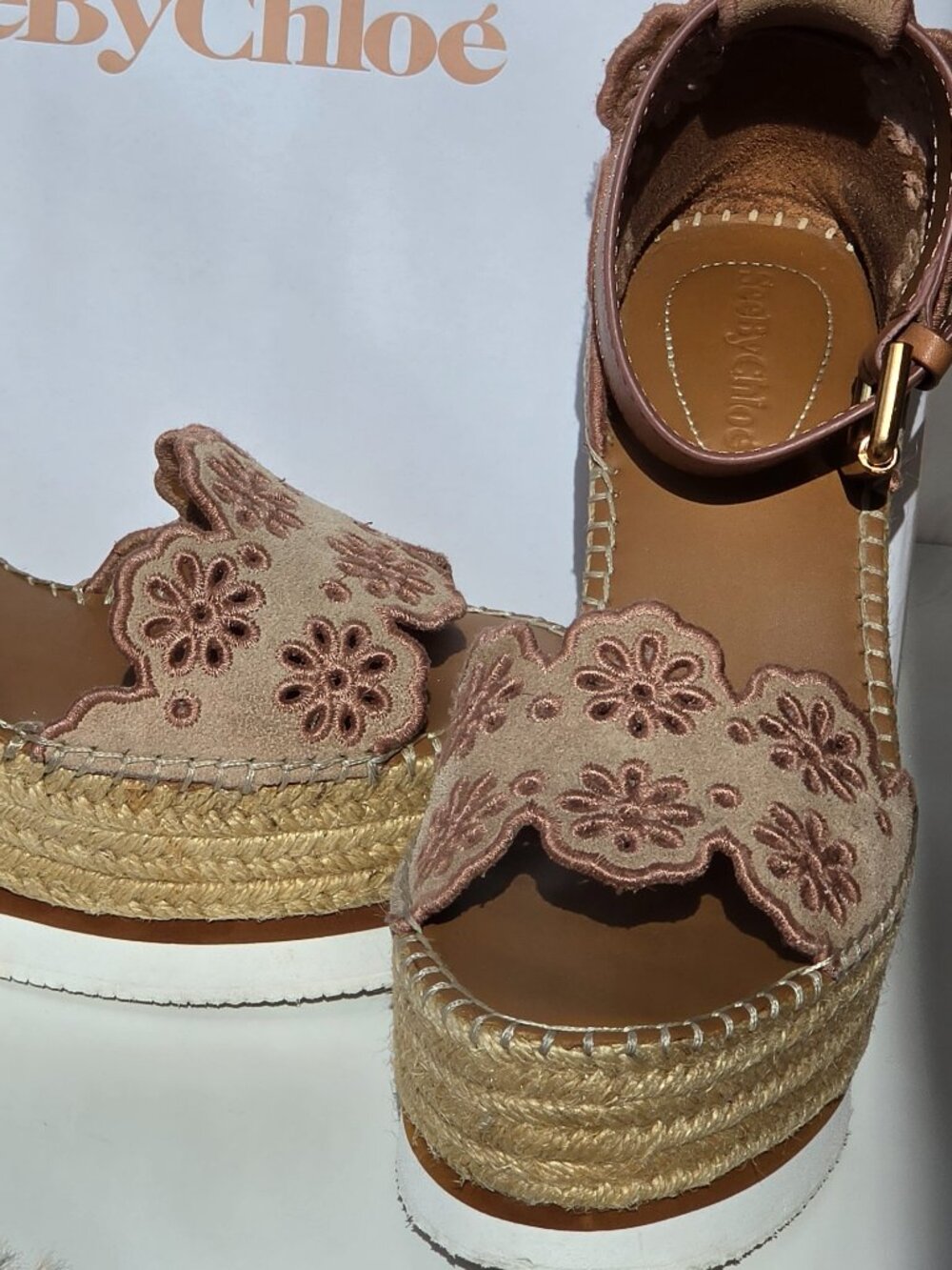 See by Chloé Glyn Wedge Espadrilles - Picture 14 of 14